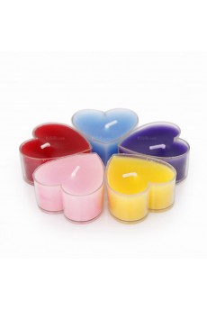 Cheap Acrylic Heart-shaped Candle