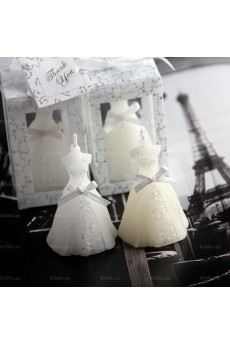 Ivory Wedding Dresses Candle for Sale