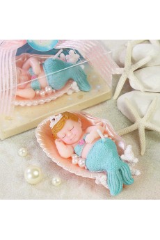 Personalized Mermaid Candle