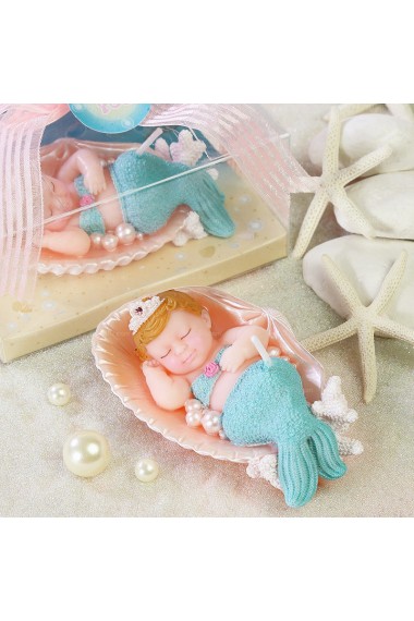 Personalized Mermaid Candle