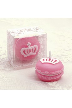 Cheap Pink Macaron Candle On Sale