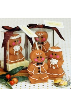 Gingerbread Man Candle Gift for Sale
