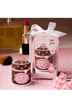 Pink Creative Makeup Bag Birthday Candles