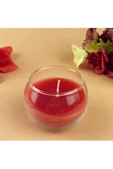 Cheap Spherical Glass Cup Candles