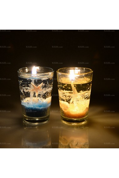 Personalized Glass Cup Jelly Candles