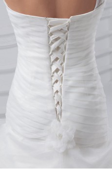 Organza Sweetheart A Line Gown