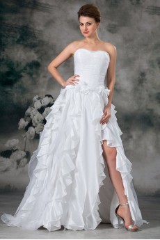 Taffeta Sweetheart A Line Gown