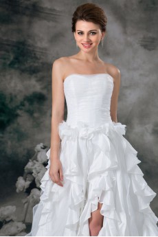 Taffeta Sweetheart A Line Gown