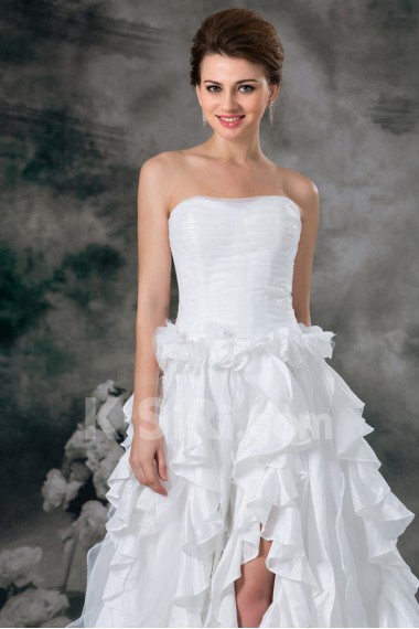 Taffeta Sweetheart A Line Gown