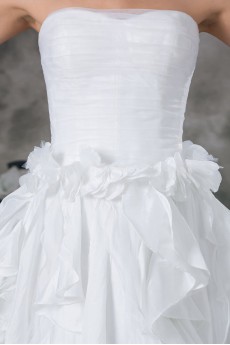 Taffeta Sweetheart A Line Gown