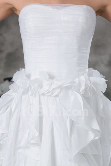 Taffeta Sweetheart A Line Gown