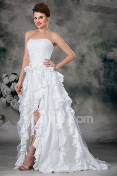 Taffeta Sweetheart A Line Gown