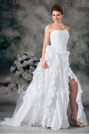 Taffeta Sweetheart A Line Gown