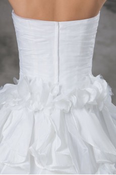 Taffeta Sweetheart A Line Gown