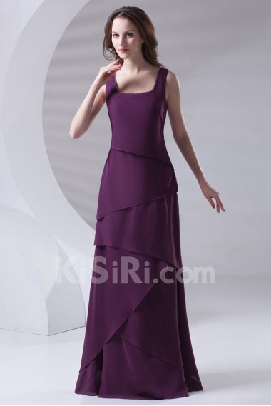 Chiffon Square A Line Dress