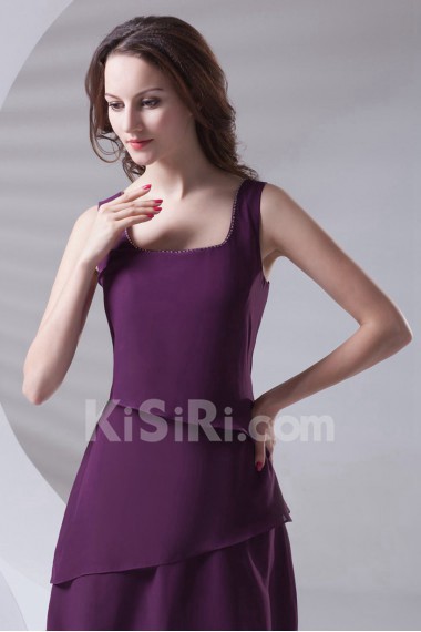 Chiffon Square A Line Dress