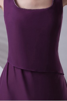 Chiffon Square A Line Dress