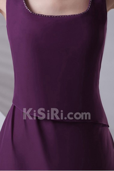 Chiffon Square A Line Dress