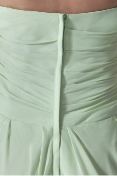 Chiffon Strapless Dress
