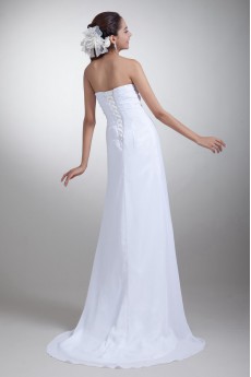 Chiffon Sweetheart Empire Gown