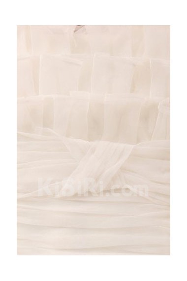Organza Sweetheart Mermaid Dress with Ruffle