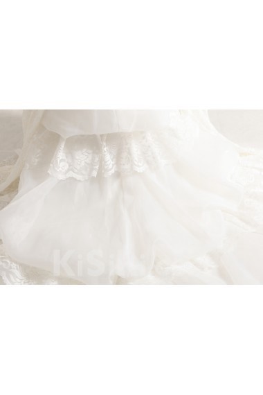 Lace Strapless Mermaid Gown with Sequins