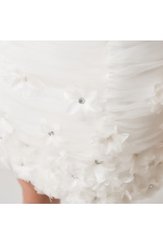 Net Sweetheart Short Dress with Crystal
