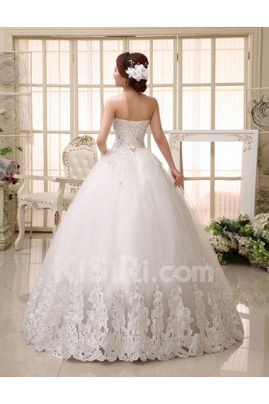 Tulle Sweetheart Ball Gown Dress with Sequin