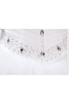 Lace and Tulle Sweetheart Ball Gown Dress with Beading and Sequin