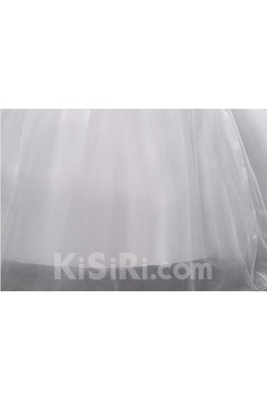 Lace and Tulle Sweetheart Ball Gown Dress with Beading and Sequin