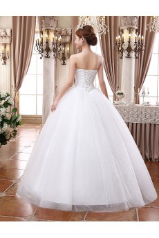 Lace and Tulle sweetheart Ball Gown Dress with Sequin