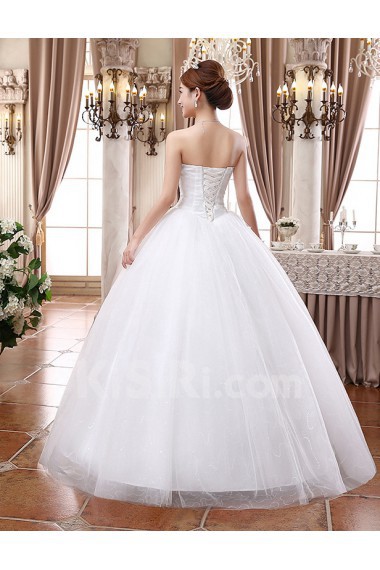 Lace and Tulle sweetheart Ball Gown Dress with Sequin