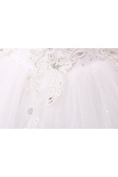 Lace and Tulle sweetheart Ball Gown Dress with Beading