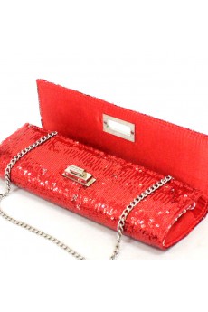 Satin Sequins Handbag