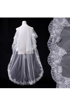 Fingertip Wedding Veil