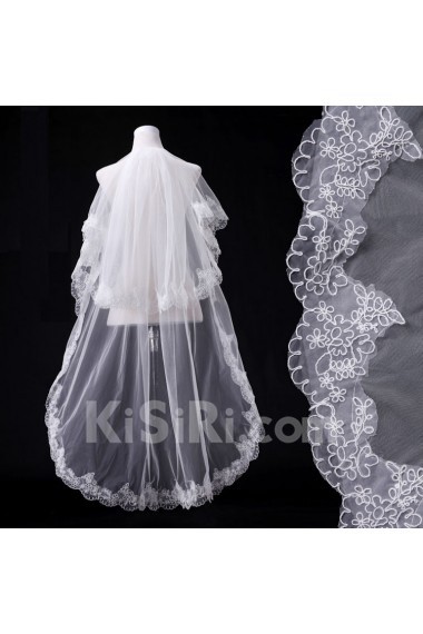 Fingertip Wedding Veil