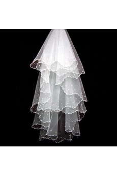 Fingertip Wedding Veil