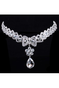 Gorgeous Alloy with Rhinestones Wedding Bridal Headpiece