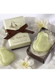 "The Perfect Pair" Pear Shaped Scented Soap Wedding Favor