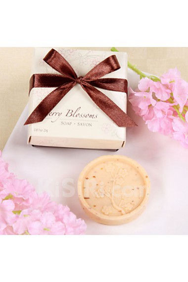 Cherry Blossom Soap Wedding Favor