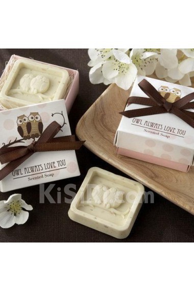 "Owl Always Love You" Scented Soap Wedding Favor