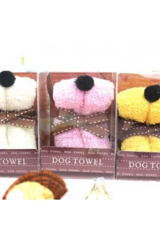 New Style Dog Shape Towel (Set of 3)