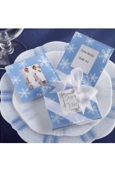 Snowflake Photo Coasters - Set Of 2 