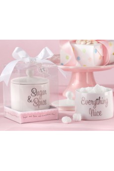 Ceramic Salt & Pepper Shakers Wedding Favor