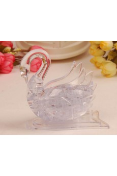 3D Crystal Puzzle - Swan