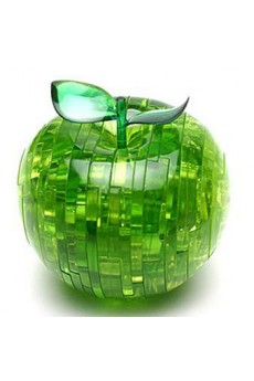 3D Crystal Puzzle - Apple