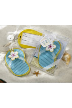 Flip-Flop Luggage Tag Favor