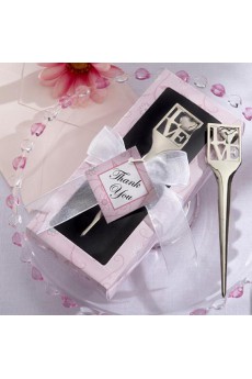 "Love" Metal Letter Opener Wedding Favor 