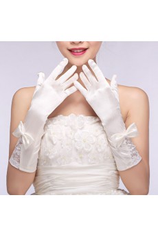 Elbow Length Bridal Wedding Gloves