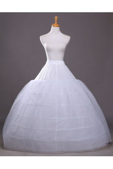Ball Gown 2 Tier Floor Length Women Wedding Petticoat Underskirt